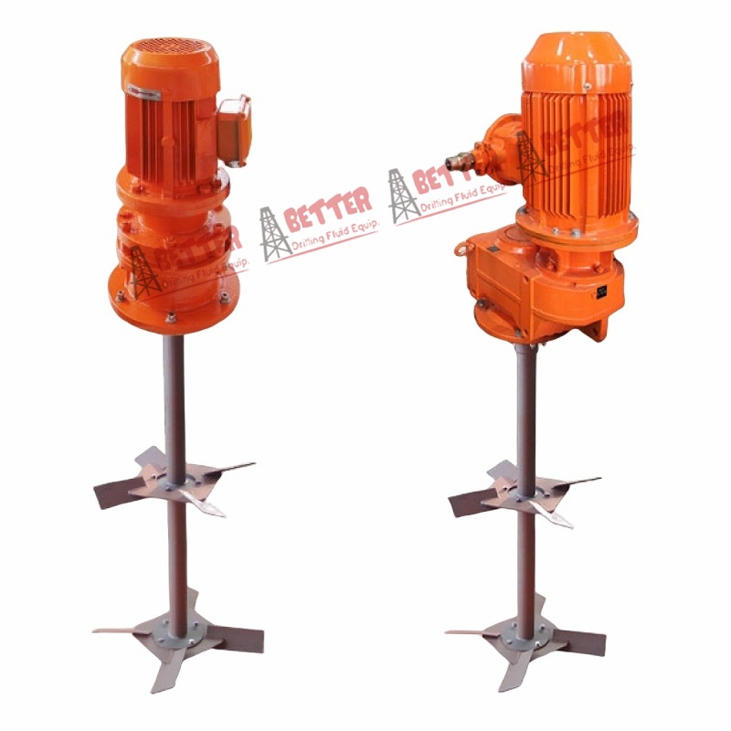 Vertical Mud Agitator Gearbox Mud Agitataor Worm Shaft Agitator