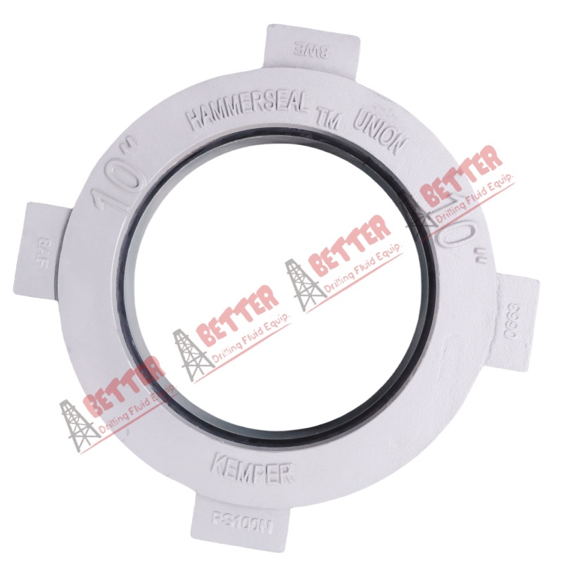 kemper hammerseal union, hammer seal union, mud tank union