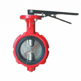 FMC WECO Style 6-Bolt Pattern Wafer Butterfly Valve