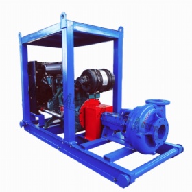 Centrifugal Pump Skid Diesel Engine Driven