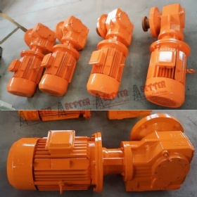 Helical Beval Gear Mud Agitator Single/Dual Impeller